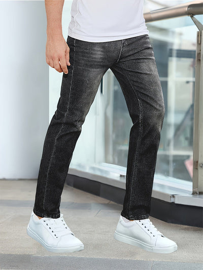 Herren Stretch Jeans Mit Flexibler Passform
