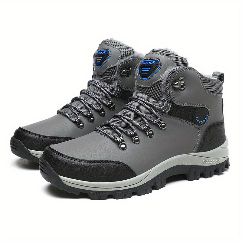 Braylen | Herren Winterstiefel Outdoor Schnürer mit Warmfutter & rutschfester Sohle