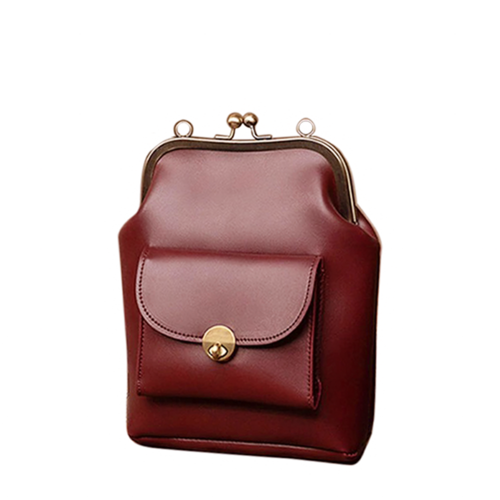 Vintage Kussverschluss Tasche - Retro Chic Essentiell