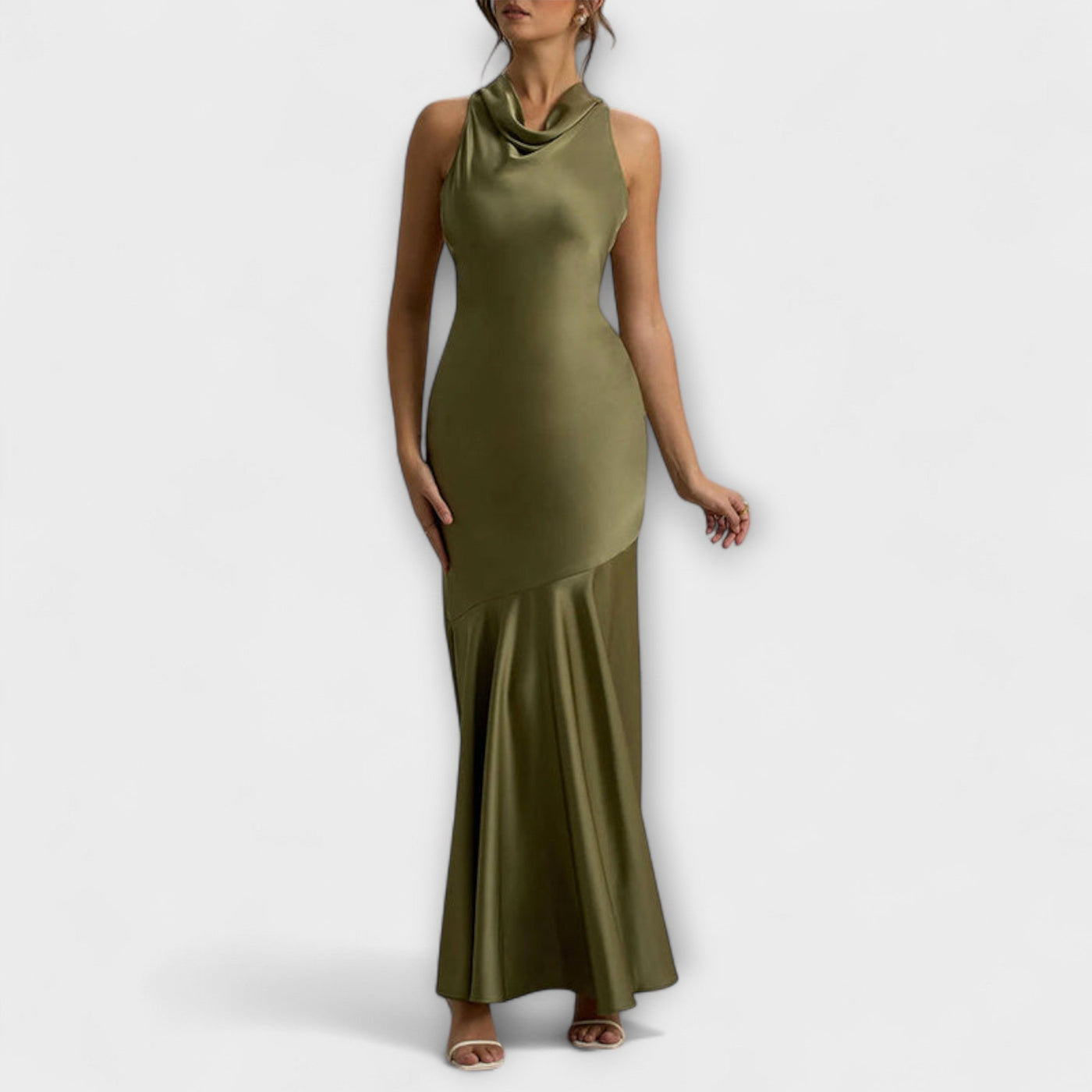 Lennon - Elegantes Maxikleid aus Satin