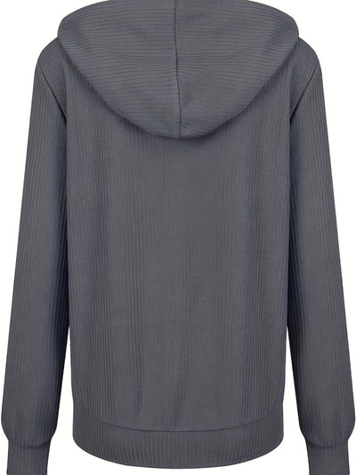 Nysa – Lässiger Langarm Kapuzenpullover