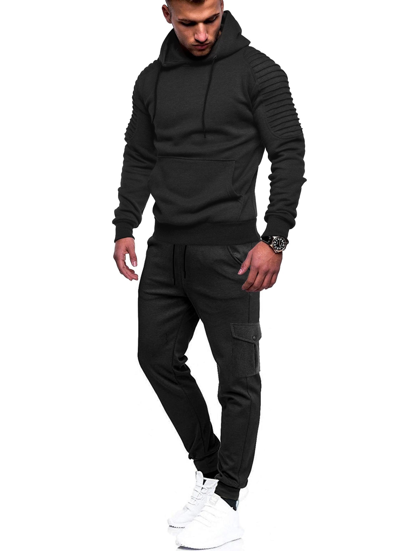 Herren Trainingsanzug Set Mit Modernem Design