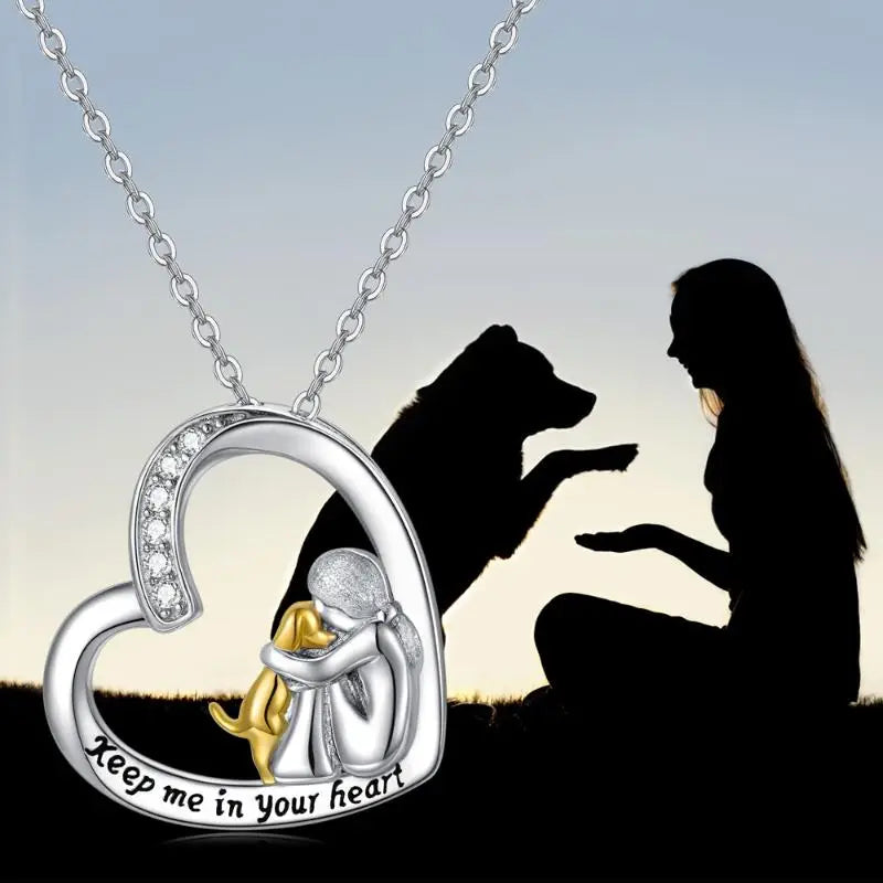 Cantrice™ | 9 Herz & Hund Halskette
