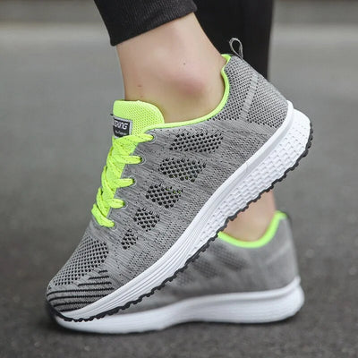 Damen Atmungsaktive Sneakers mit ergonomischer Sohle