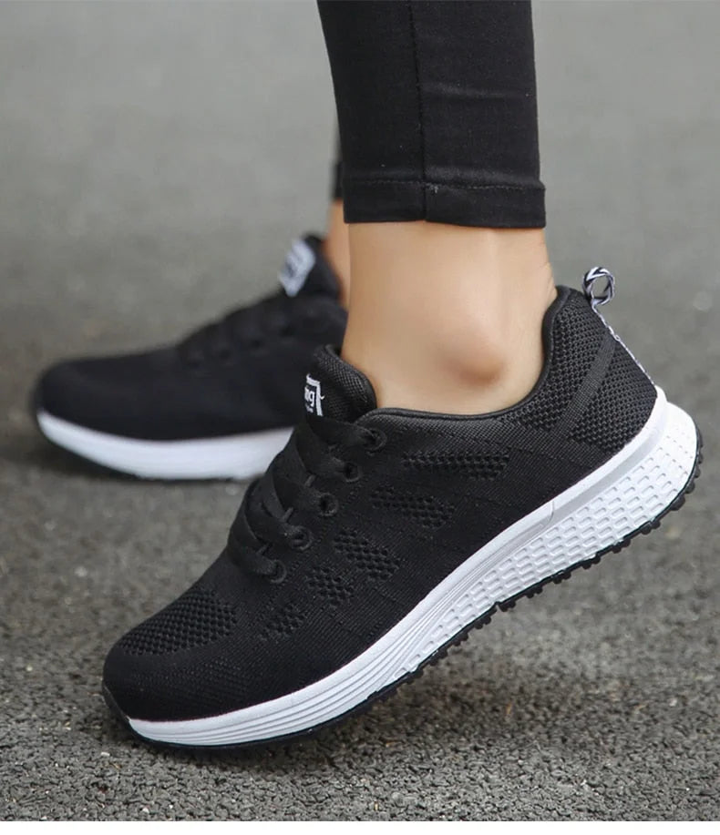 Damen Atmungsaktive Sneakers mit ergonomischer Sohle