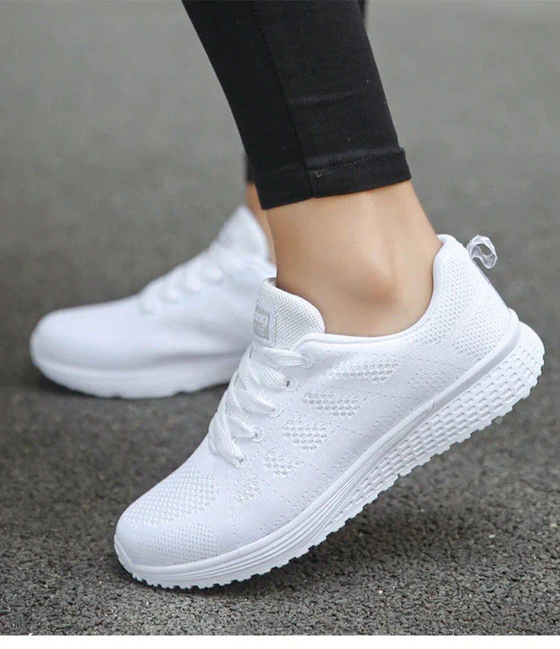 Damen Atmungsaktive Sneakers mit ergonomischer Sohle