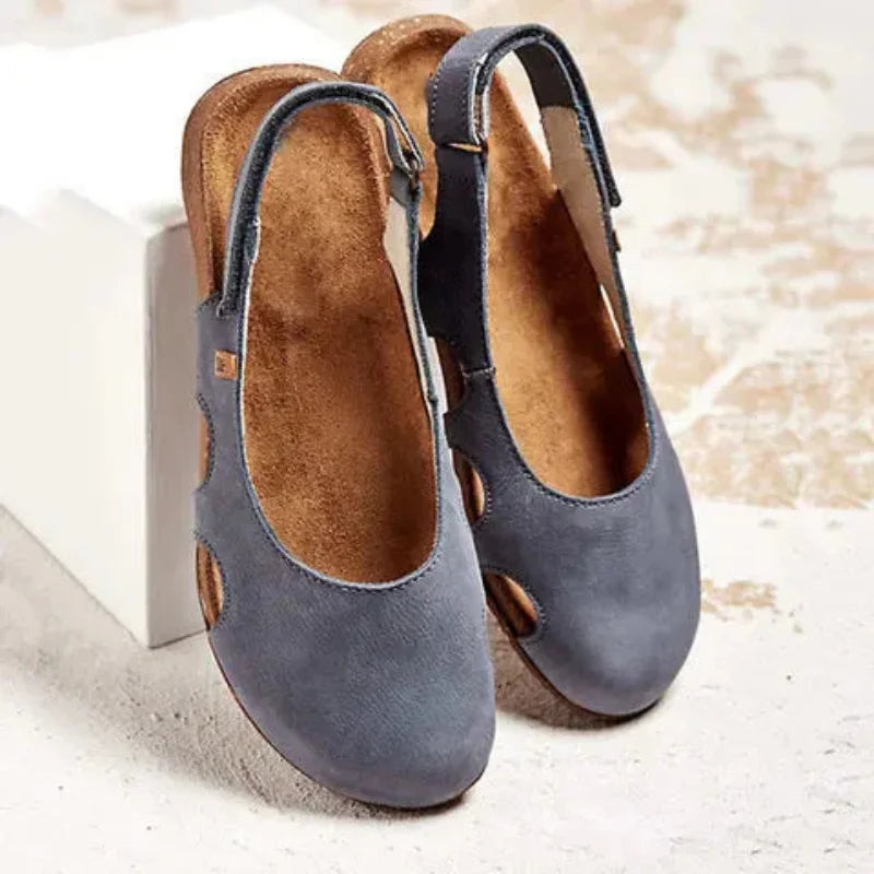 Damen Geschlossene Sandalen Mit Orthopädischer Sohle