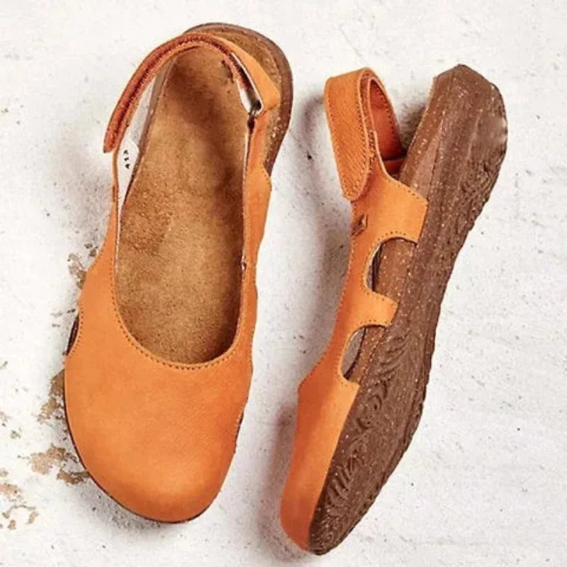Damen Geschlossene Sandalen Mit Orthopädischer Sohle