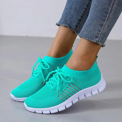 Damen Orthopädische Sneakers mit Atmungsaktivem Netz