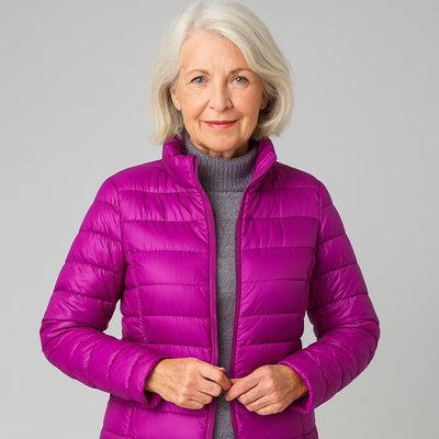 Damen Steppjacke mit Reißverschluss