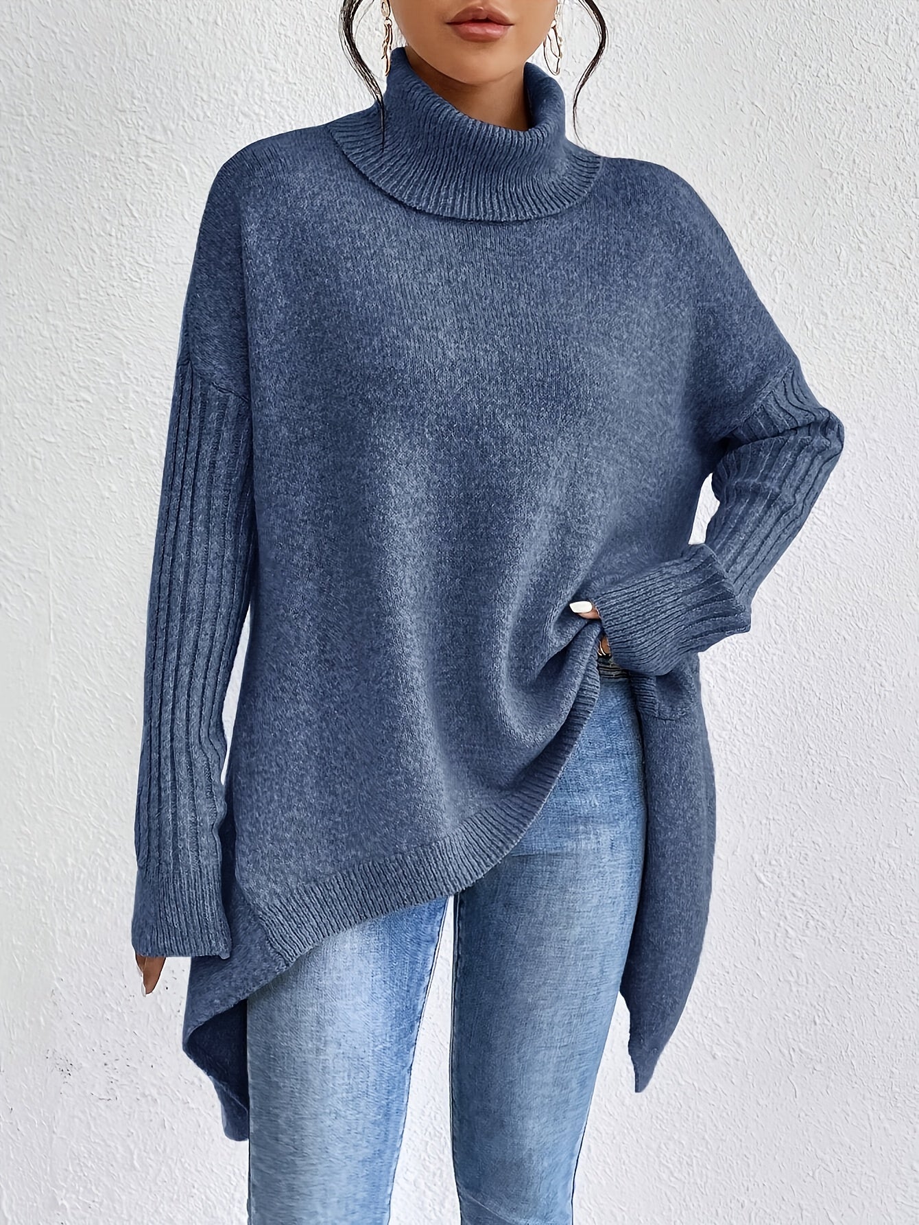Tahlia – Matthias – Lässiges Kapuzen-T-Hemd Mit Asymmetrischem Saum