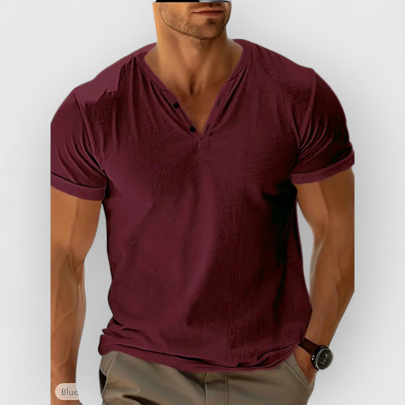 Lucas | Shirt stilvoll mit Knöpfen
