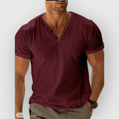 Lucas | Shirt stilvoll mit Knöpfen