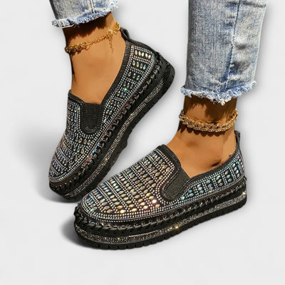 Thalia – Lässige Plateau-Loafer mit runder Spitze