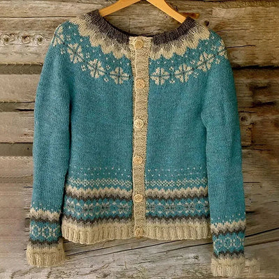Carleigh | Vintage Island-Strickjacke
