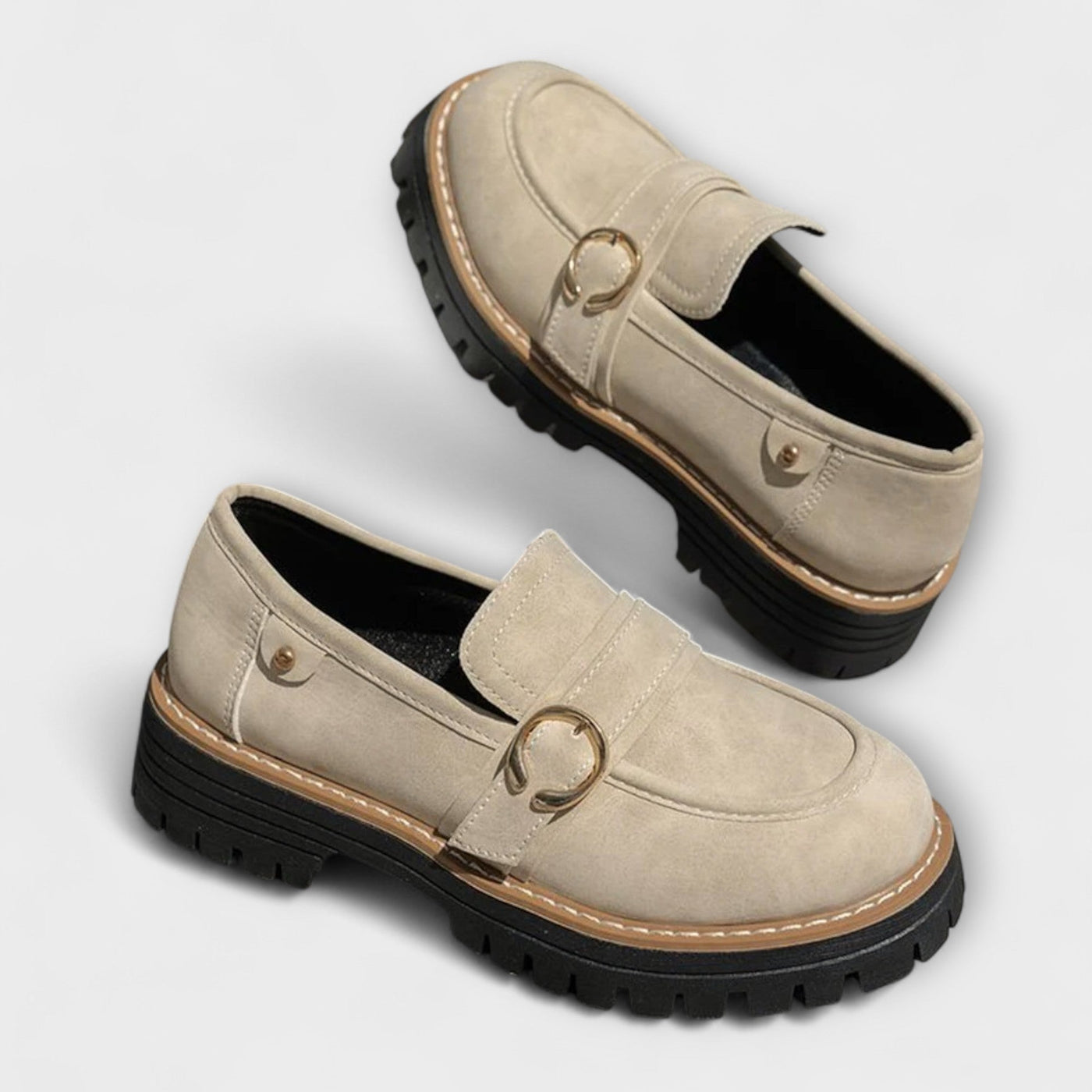 Poet – Lässige Slipper mit runder Spitze