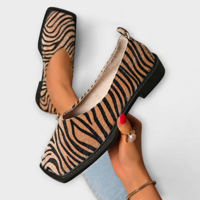Ulani – Freizeitschuhe mit Zebradruck