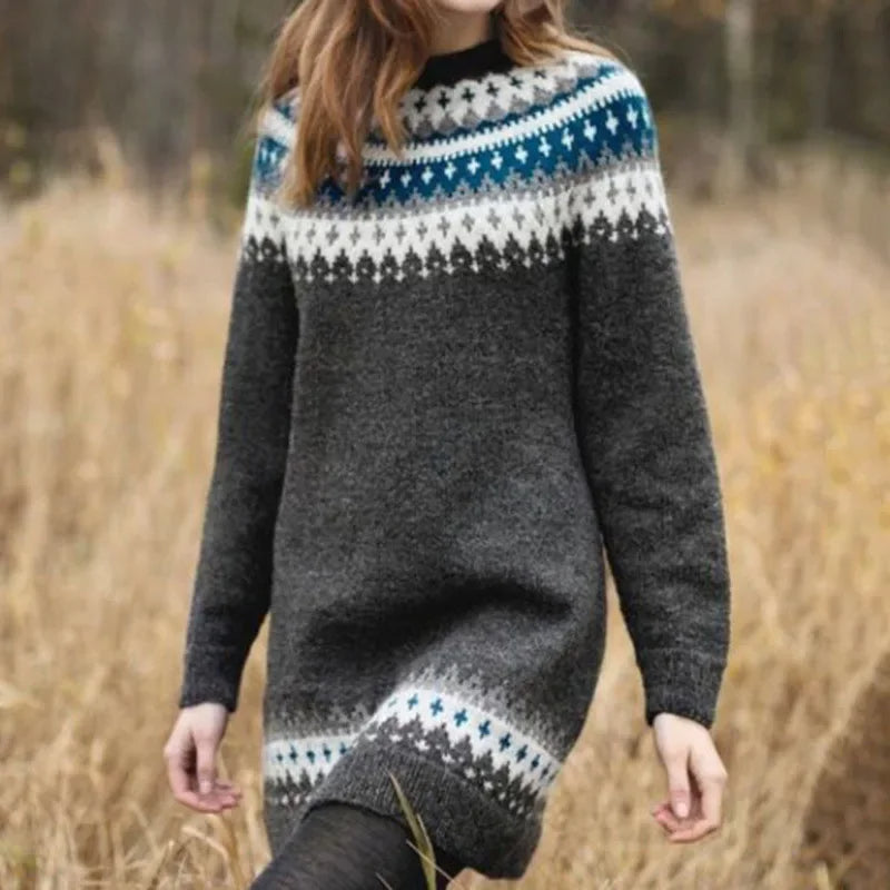 April | Vintage Islandpullover