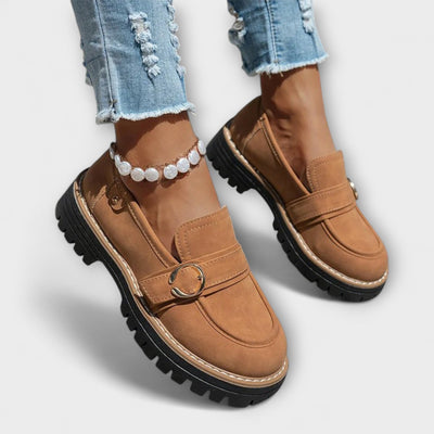 Poet – Lässige Slipper mit runder Spitze