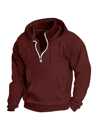 Shane – Langarm Kapuzenpullover Mit Tasche