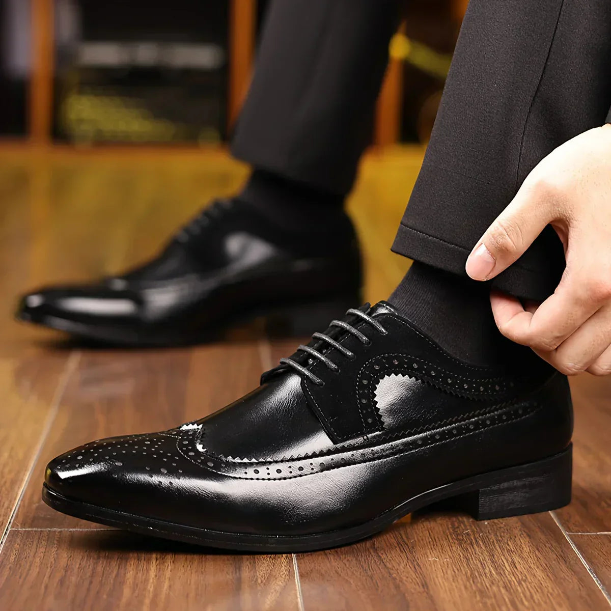 Herren Lederschuhe Für Business Und Feste Anlässe