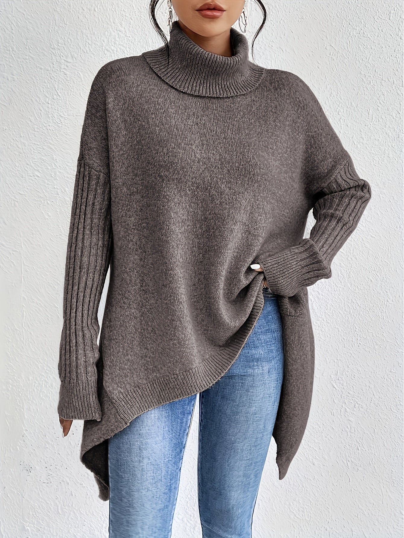Tahlia – Matthias – Lässiges Kapuzen-T-Hemd Mit Asymmetrischem Saum