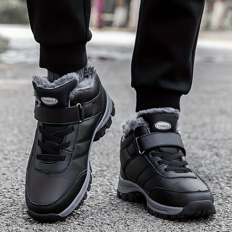 Fintan | Herren Winter-Stiefel Mid-Cut mit Schnürung & Warmfutter