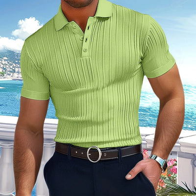 Herren Sommer Polo Mit Leichtem Stoff