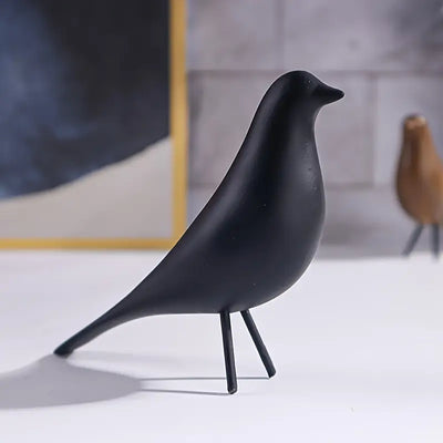 DecoPerch – Kunst Déco Statuen-Satz Mit Abstrakten Vogelmotiven