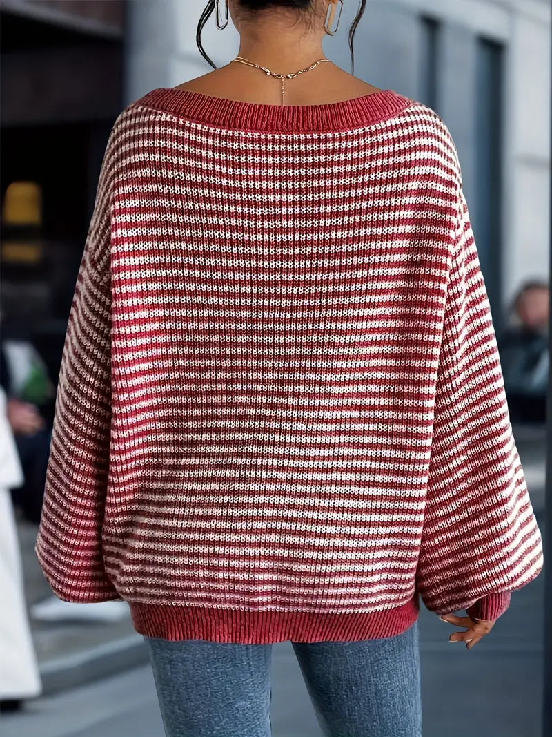 Nilufer - Lässiger Strickpullover Für Den Winter