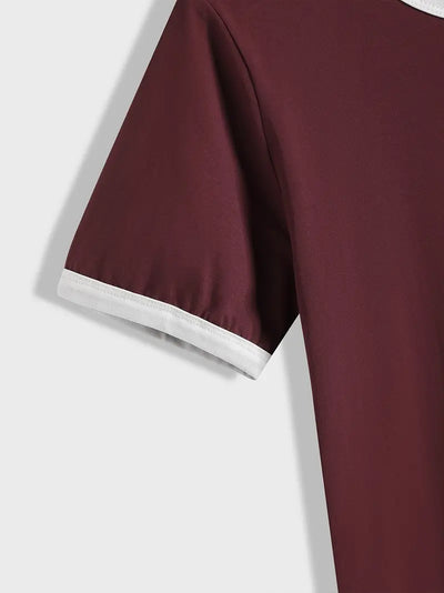 Kisara - Lässiges Kurzarm T-Hemd