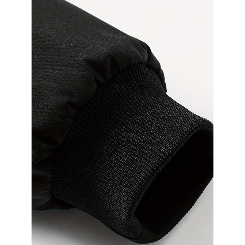 Jacke Harren | Lässige Effen Zip-Up | Kleine Stehkragen Winterjacke