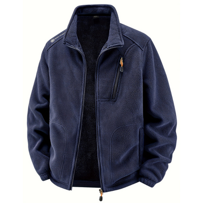 Jacke Herren | Warme Winterjacke | Kapuzenjacke mit Reißverschluss