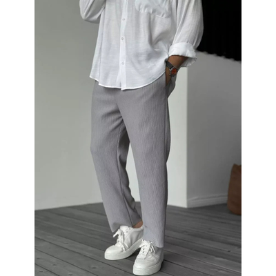 Cordhosen Herren | Minimalistische Casual Hose | Lockere Passform