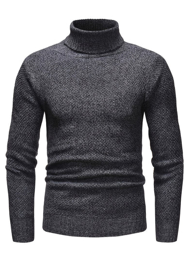 Rollkragenpullover herren | Slim Fit Pulli | Minimalistischer Style