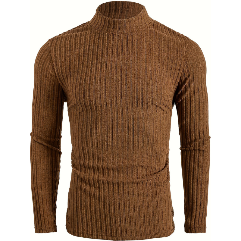 Rollkragenpullover Herren | Eleganter Pullover Herren | Schmale Passform