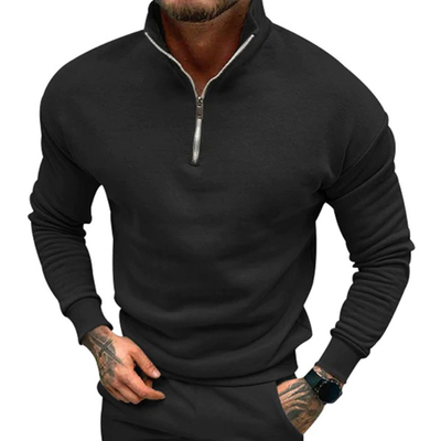 Herren Pulli | Pullover Mit Halber Reißverschluss | Trendige Kleider