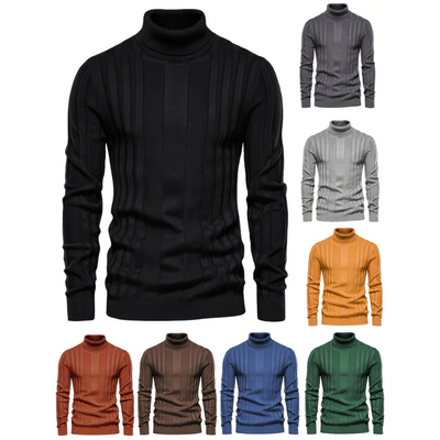 Rollkragenpullover Herren | Langarm | Warme & Klassiker Pullover