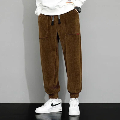 Jogginghose Herren | Struktur Stoff | Trendige Kleider