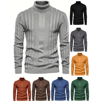 Rollkragenpullover Herren | Langarm | Warme & Klassiker Pullover