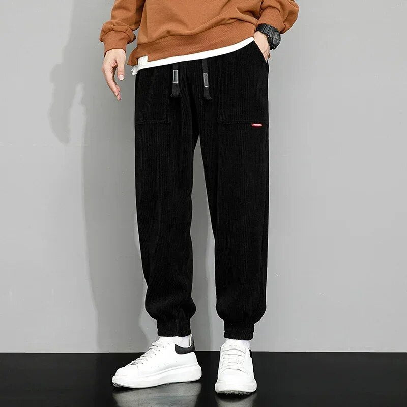 Jogginghose Herren | Struktur Stoff | Trendige Kleider