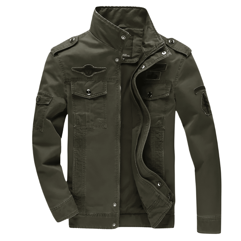 Jacke Herren | Winterjacke Herren Leicht | Lässiger Militär Style