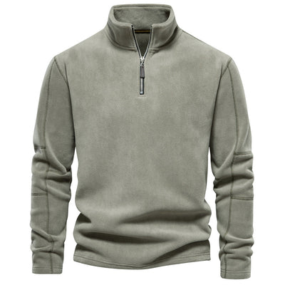 Herren Pulli | Pullover mit Halb-Zip | Warmer Outdoor Style