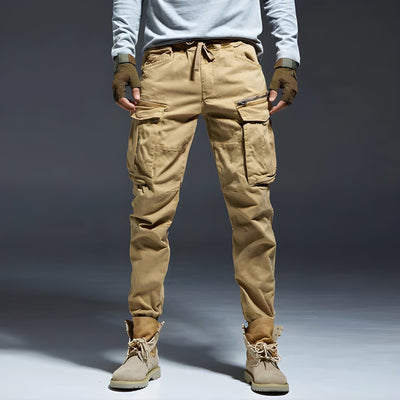 Cargohose Herren | Jeans Herren Fit | Elastischer Bund Style