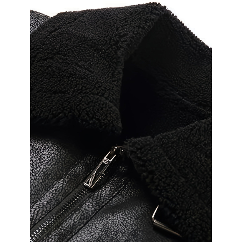 Jacke Herren | Warme Winterjacke Herren | Klassischer Reißverschluss Stil