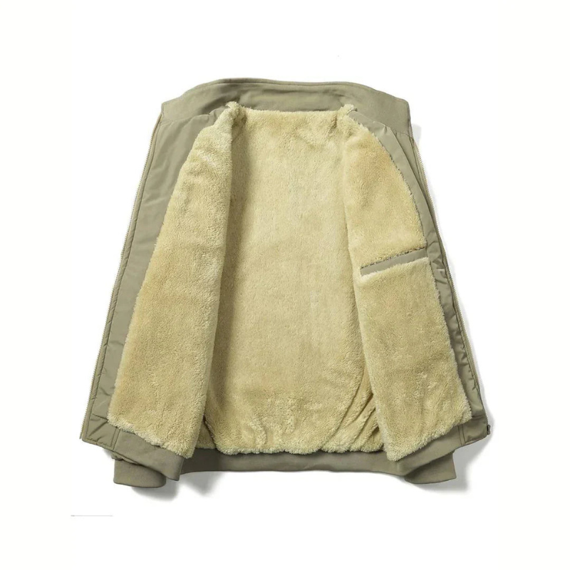 Jacke Herren | Warme Winterjacke mit Stehkragen | Casual Style