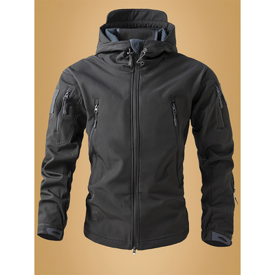 Jacke Herren | Warm Gefüttert & Softshell | Taktische Winterjacke Herren