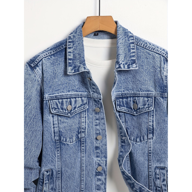 Jacke Herren | Klassische Blaue Jacke | Zeitloses Design