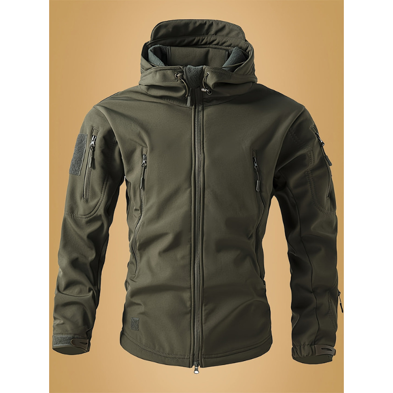 Jacke Herren | Warm Gefüttert & Softshell | Taktische Winterjacke Herren