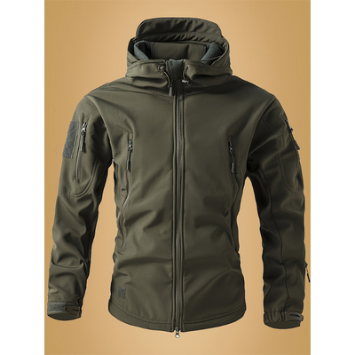 Jacke Herren | Warm Gefüttert & Softshell | Taktische Winterjacke Herren